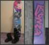 Prodám dívčí snowboard s vázáním značky BONZA.
Délka:125 cm,boty č.34 zn.ATOMIC.Málo jeté, používané 2 sezony.