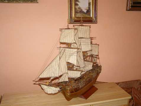 Model námořní plachetnice Bounty