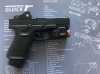 Prodám samonabíjecí pistoli  Glock 19 MOS FS gen 5, ráže  9 mm, kolimátor Vortex Viper, svítilna Streamlight TLR7, kydexové pouzdro a velké množství zásobníků. Spolehlivá zbraň. PC komplet 25.600,- Kč. Nutný ZP a NP sk.B (pistole samonabíjecí). Tel.:606667037