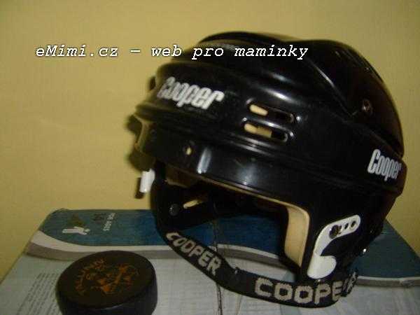 Helma na hokej zn. COOPER + puk