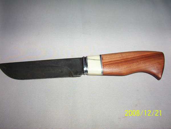 Výroba ručně kovabé nože z Damašku