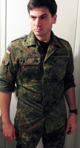 Prodám Bundeswehr uniformu+stan
