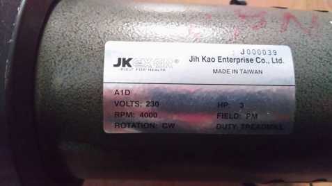 Motor pro fitness zařízení JK Exer,